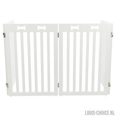 Trixie Afsluithek Wit 4 Panelen-TRIXIE-Louis Choice