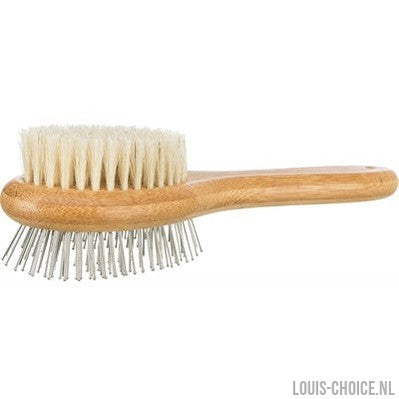 Trixie Borstel Dubbelzijdig Bamboe-TRIXIE-Louis Choice