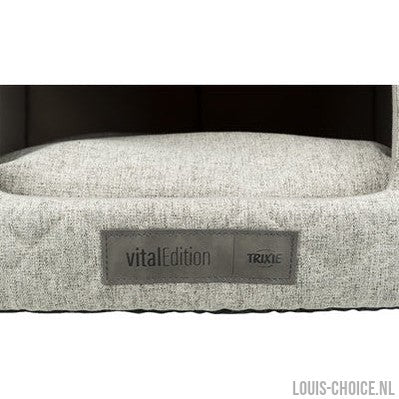 Trixie Hondenmand Huis Noah Vitaal Schuimrubber Lichtgrijs-TRIXIE-Louis Choice