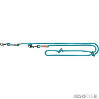 Trixie Hondenriem Be Nordic Verstelbaar Petrol / Lichtgrijs-TRIXIE-Louis Choice