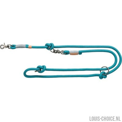 Trixie Hondenriem Be Nordic Verstelbaar Petrol / Lichtgrijs-TRIXIE-Louis Choice