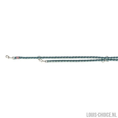 Trixie Hondenriem Cavo Verstelbaar Petrol / Salie Groen-TRIXIE-Louis Choice