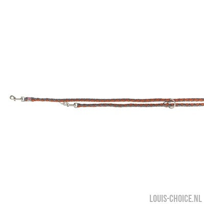 Trixie Hondenriem Cavo Verstelbaar Roest / Grafiet Grijs-TRIXIE-Louis Choice