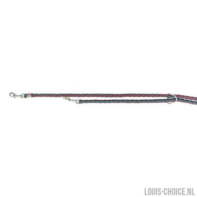Trixie Hondenriem Cavo Verstelbaar Sangria / Petrol-TRIXIE-Louis Choice