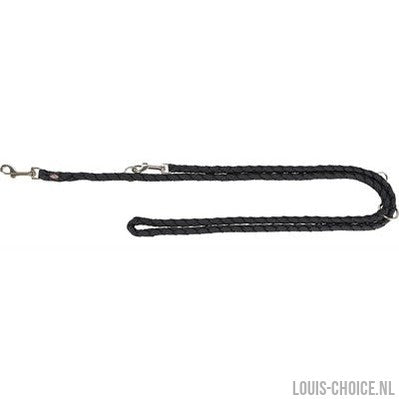 Trixie Hondenriem Cavo Verstelbaar Zwart-TRIXIE-Louis Choice