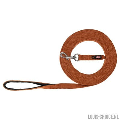 Trixie Hondenriem Sleeplijn Katoen Roest Bruin-TRIXIE-Louis Choice