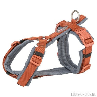 Trixie Hondentuig Premium Trekking Roest Bruin / Grafiet Grijs-TRIXIE-Louis Choice