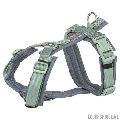 Trixie Hondentuig Premium Trekking Salie Groen / Grafiet Grijs-TRIXIE-Louis Choice
