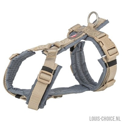Trixie Hondentuig Premium Trekking Zand Taupe / Grafiet Grijs-TRIXIE-Louis Choice