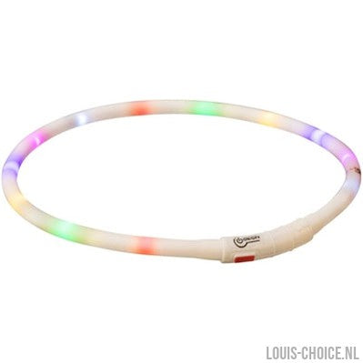 Trixie Lichtgevende Halsband Hond Usb Siliconen Oplaadbaar Meerkleurig-TRIXIE-Louis Choice