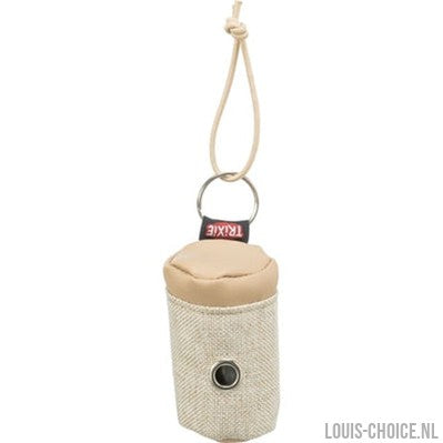 Trixie Poepzakhouder Canvaslook / Kunstleer Met 20 Poepzakjes Assorti-TRIXIE-Louis Choice