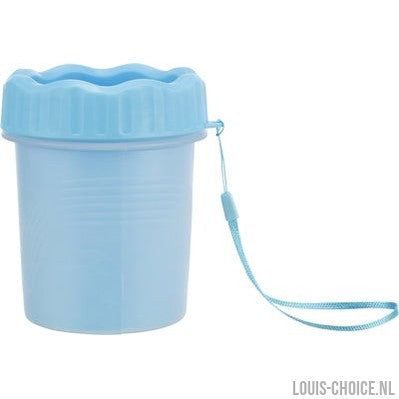 Trixie Pootreiniger Voor De Hond Silicone / Pp Blauw-TRIXIE-Louis Choice