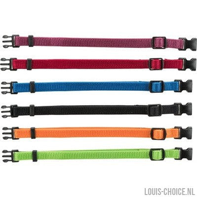 Trixie Puppy Halsband Set Zwart/Rood/Blauw/Appel/Papaya/Orchidee-TRIXIE-Louis Choice