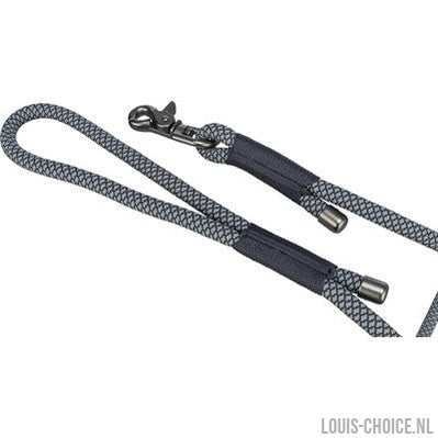 Trixie Soft Rope Hondenriem Zwart / Grijs-TRIXIE-Louis Choice