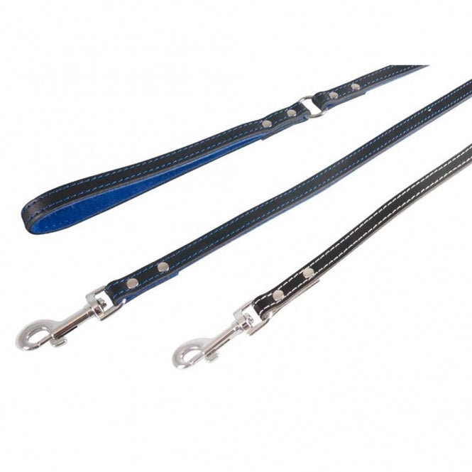 Karlie - Riem Chic - 100 cm / 18 mm - Zwart/Blauw