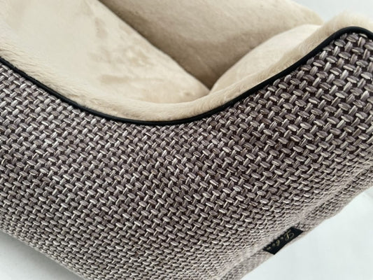 Lebon hondenbed Louis PLUS - Bruin - 80 x 60 cm