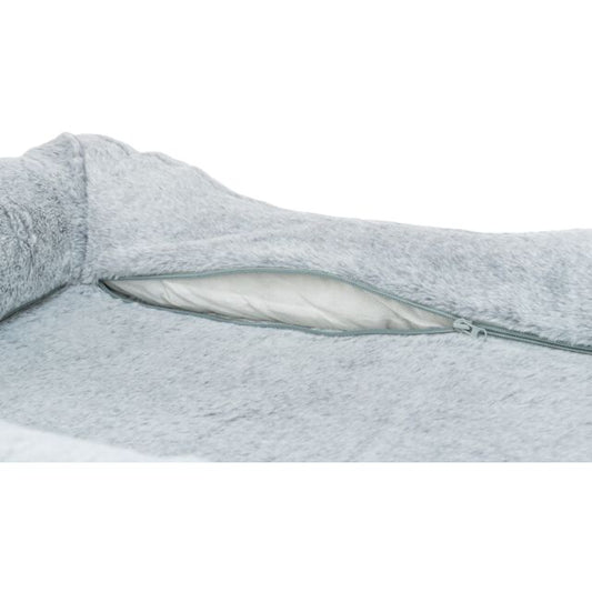 Trixie Vital Bed Lino Soft - grijs/lichtgrijs - 70 × 55 cm
