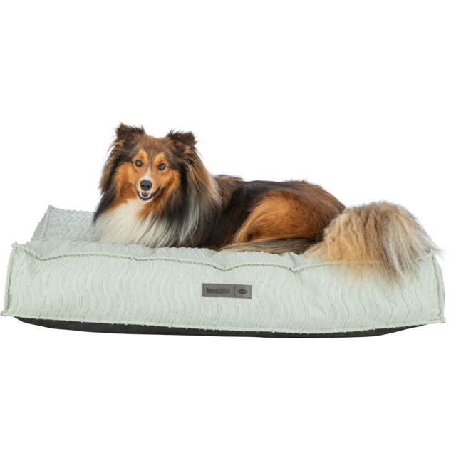 Trixie Kussen Marley Wave - saliegroen - 80 × 60 cm