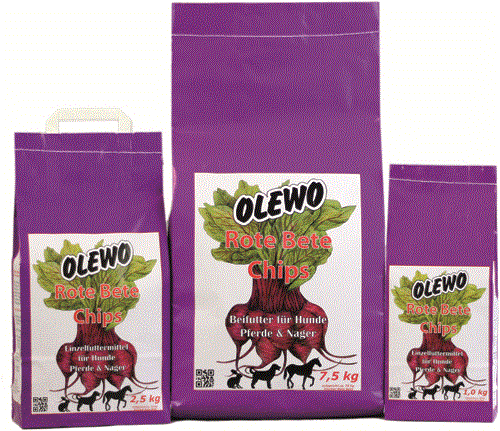 Olewo Rode Biet-Chips - 2,5 kg