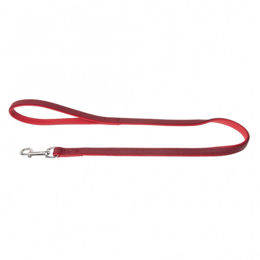 Karlie Vintage Trend Lijn - Donkerrood/Rood - 100cm / 18mm