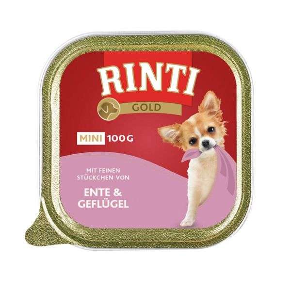 RINTI Gold mini Eend & Gevogelte - 100 g