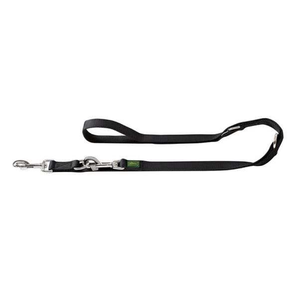 Hunter Verstelbare Geleidingsriem - Zwart - 20 mm / 200 cm