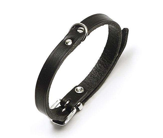 Karlie RONDO Halsband Genageld - Zwart - 10 mm, 32 cm