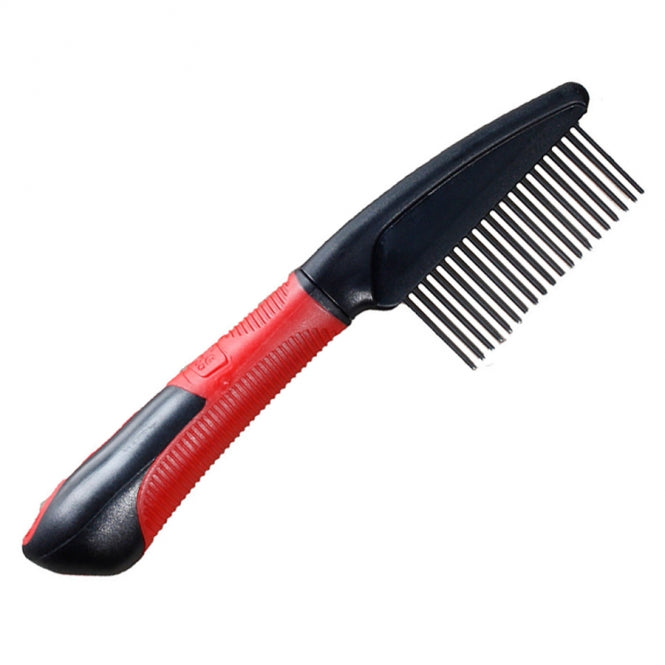 Karlie Flamingo Professionele kam met roterende tanden - Brede tandafstand