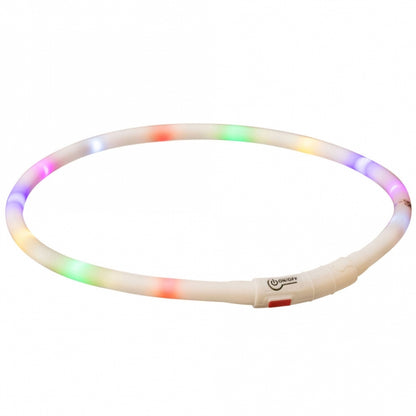 Trixie Flits lichtring USB van silicone - kleurrijk
