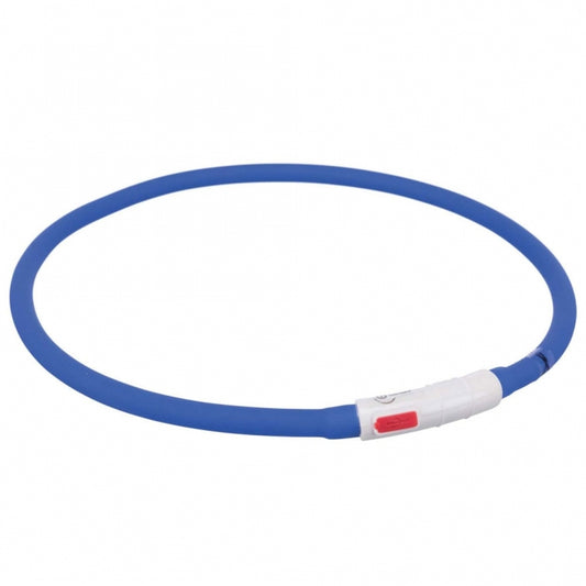 Trixie Flits light ring USB van silicone - koningsblauw