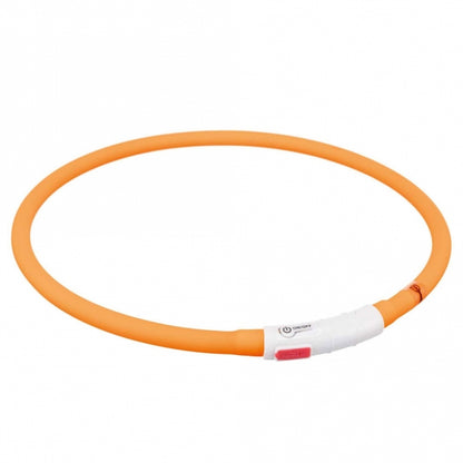 Trixie Flits lichtring USB van silicone - oranje