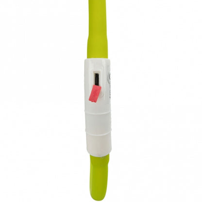 Trixie Flits lichtring USB van silicone - groen