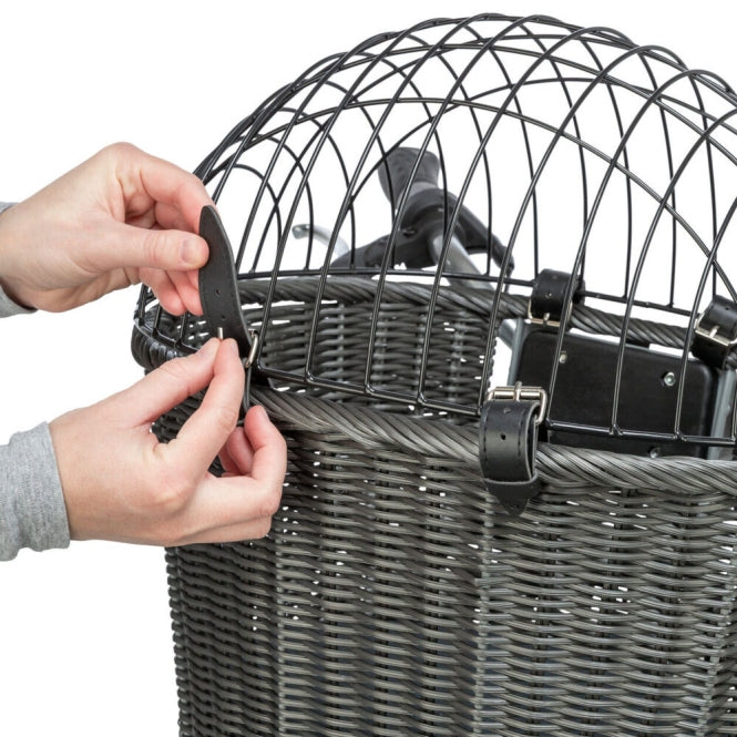 Trixie Front-Fietsmand van Polyrattan