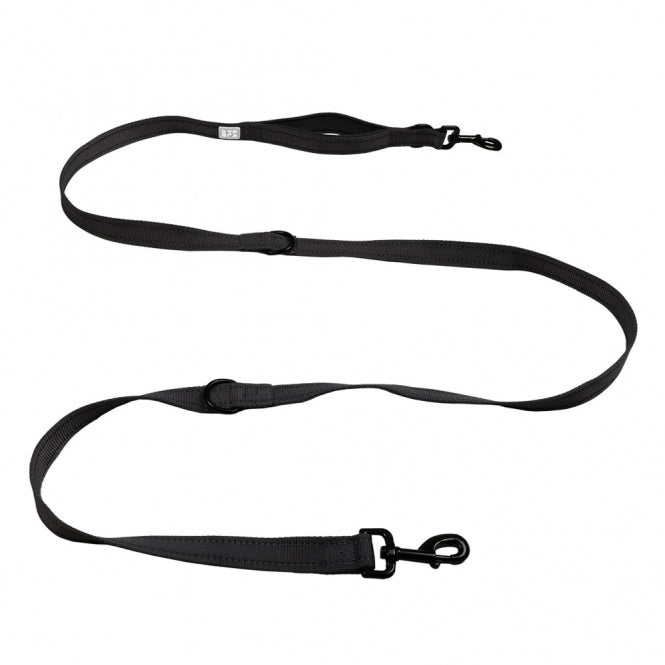 Duvoplus trainingsriem EXPLOR Ultimate Fit Fashion - graniet zwart - 220cm - 25mm