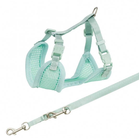 Trixie Junior Puppy-Softtuig met Lijn - mint