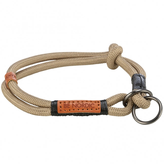 Trixie - BE NORDIC - half sliphalsband - zand - 55 cm