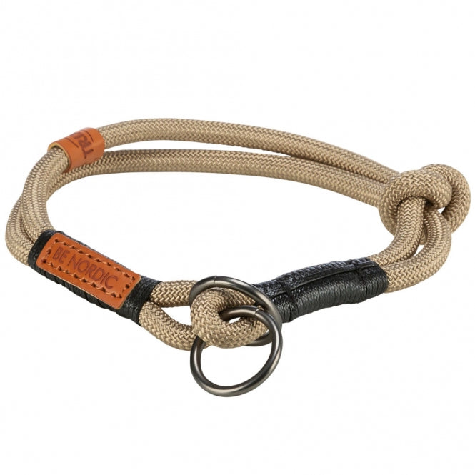 Trixie - BE NORDIC - half sliphalsband - zand - 55 cm