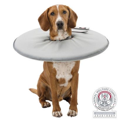 Trixie beschermkraag - grijs - XL / 60-64 cm