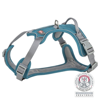 Trixie Premium Active Tuig - petrol - 74-100 cm / 25 mm