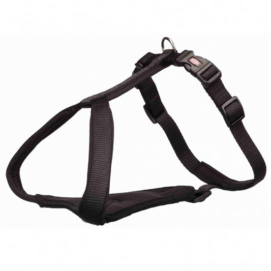 Trixie Premium Y-Tuig - zwart - 42-50 cm / 15 mm
