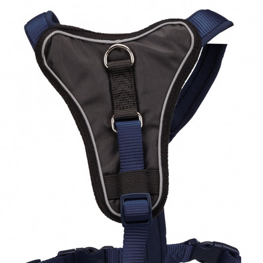 Trixie Premium Y-Tuig - indigo - 30-37 cm / 10 mm