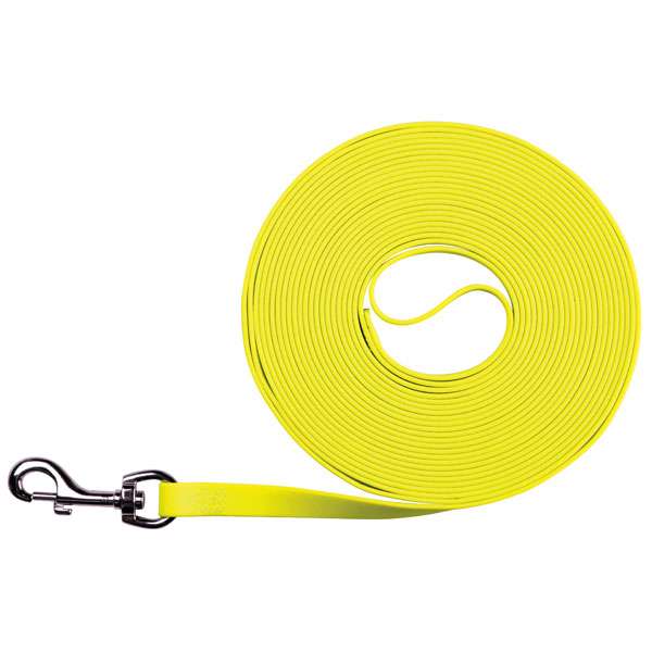 Trixie Easy Life Sleeplijn - Neongeel - 10 m / 17 mm