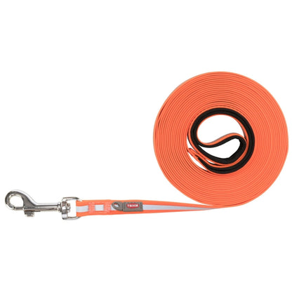 Trixie Easy Life Sleeplijn - Oranje Reflecterend - 10 m / 17 mm