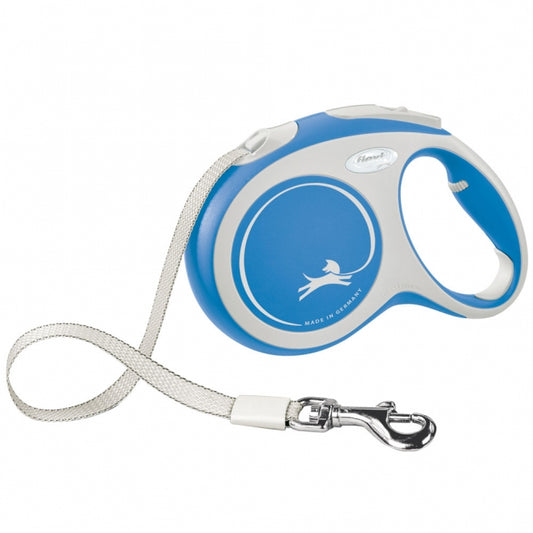 FLEXI Rollijn New COMFORT Band - 8m, tot 50kg - Blauw