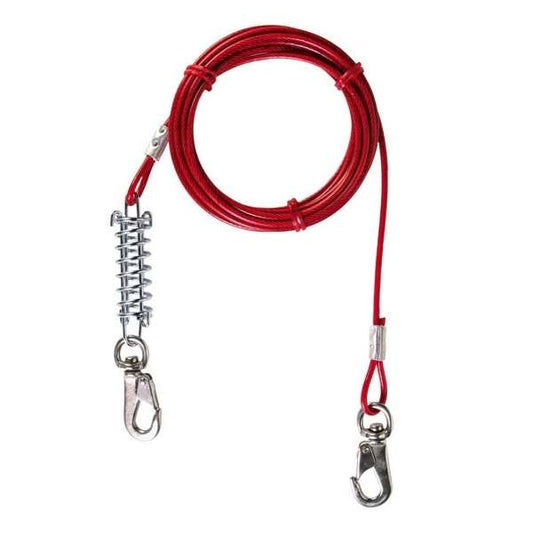 Trixie looplijn met veer - 5 m
