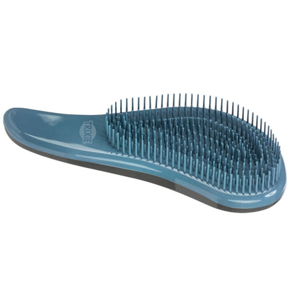 Trixie zachte borstel - zwart/blauw