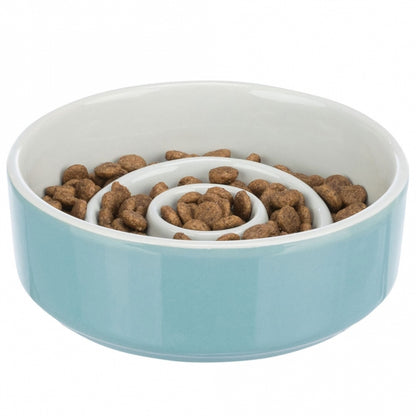 Trixie slowfeeder keramische kom - 0,45 l