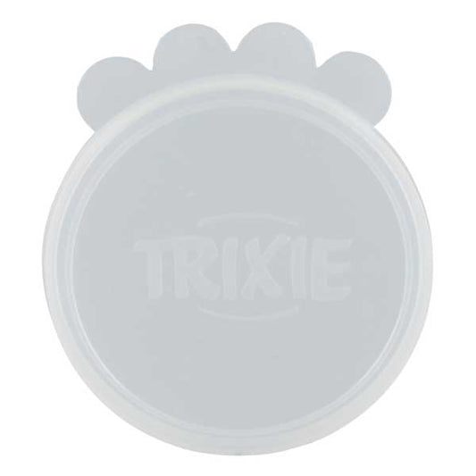 Trixie - siliconen blikdeksel - transparant - 7,6 cm
