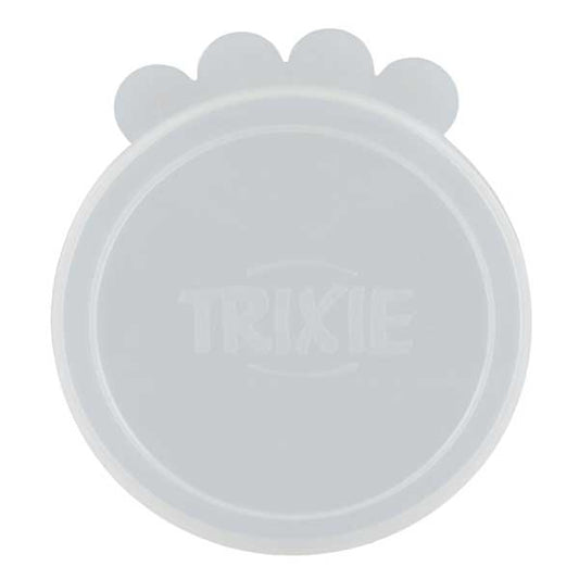 Trixie siliconen blikdeksel - transparant - 10,6 cm