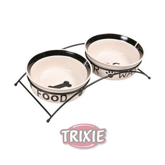 Trixie Eet en drinken set - 2 x 0,25 L